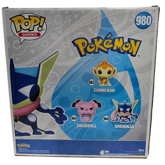 NIB Funko Pop! Games Pokémon Greninja #980 - Picture 7 of 15